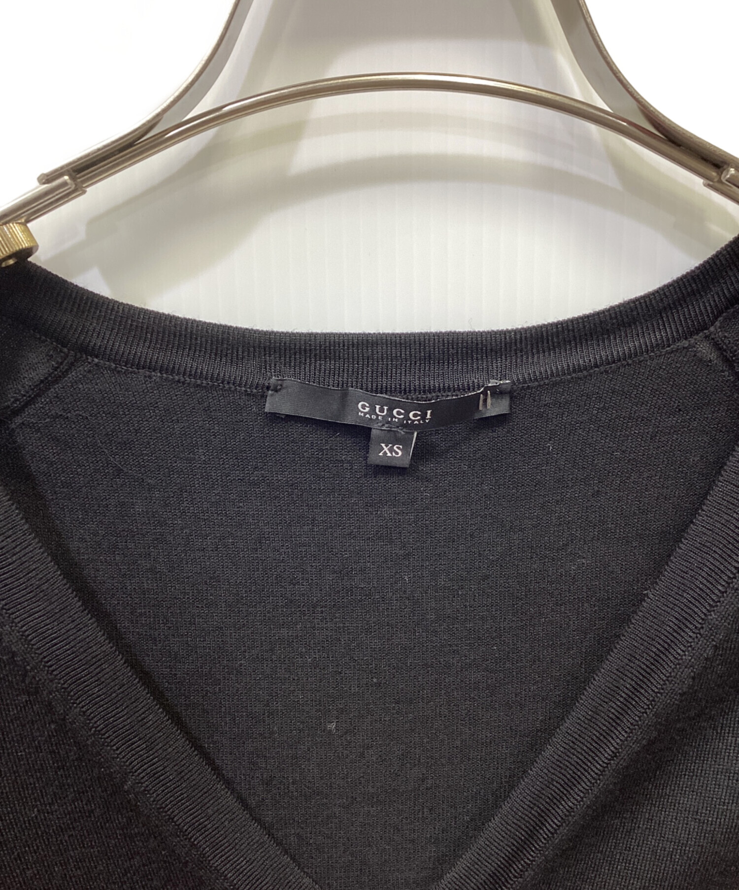 中古・古着通販】GUCCI (グッチ) ホースビットニット ブラック サイズ 