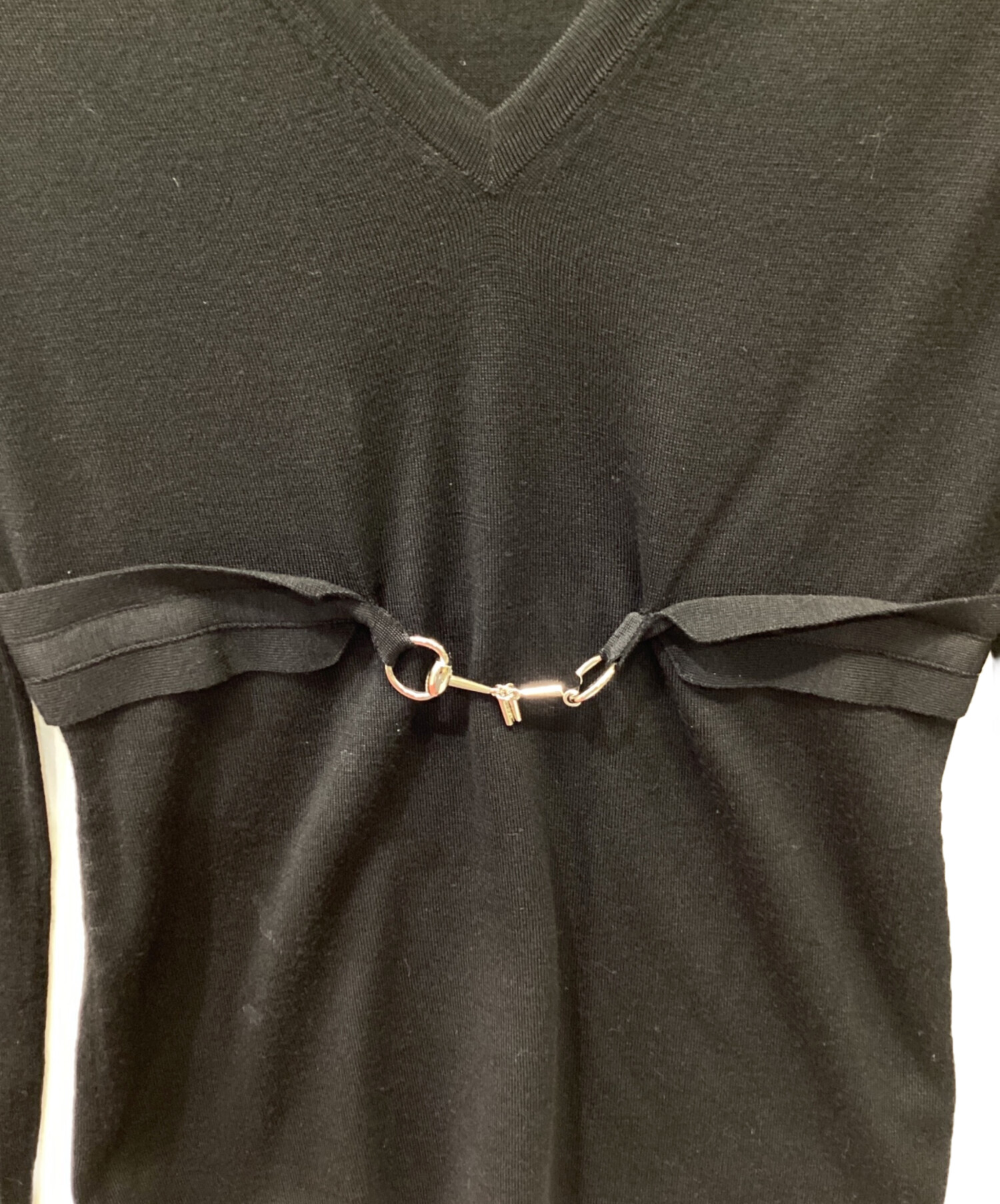 中古・古着通販】GUCCI (グッチ) ホースビットニット ブラック サイズ 