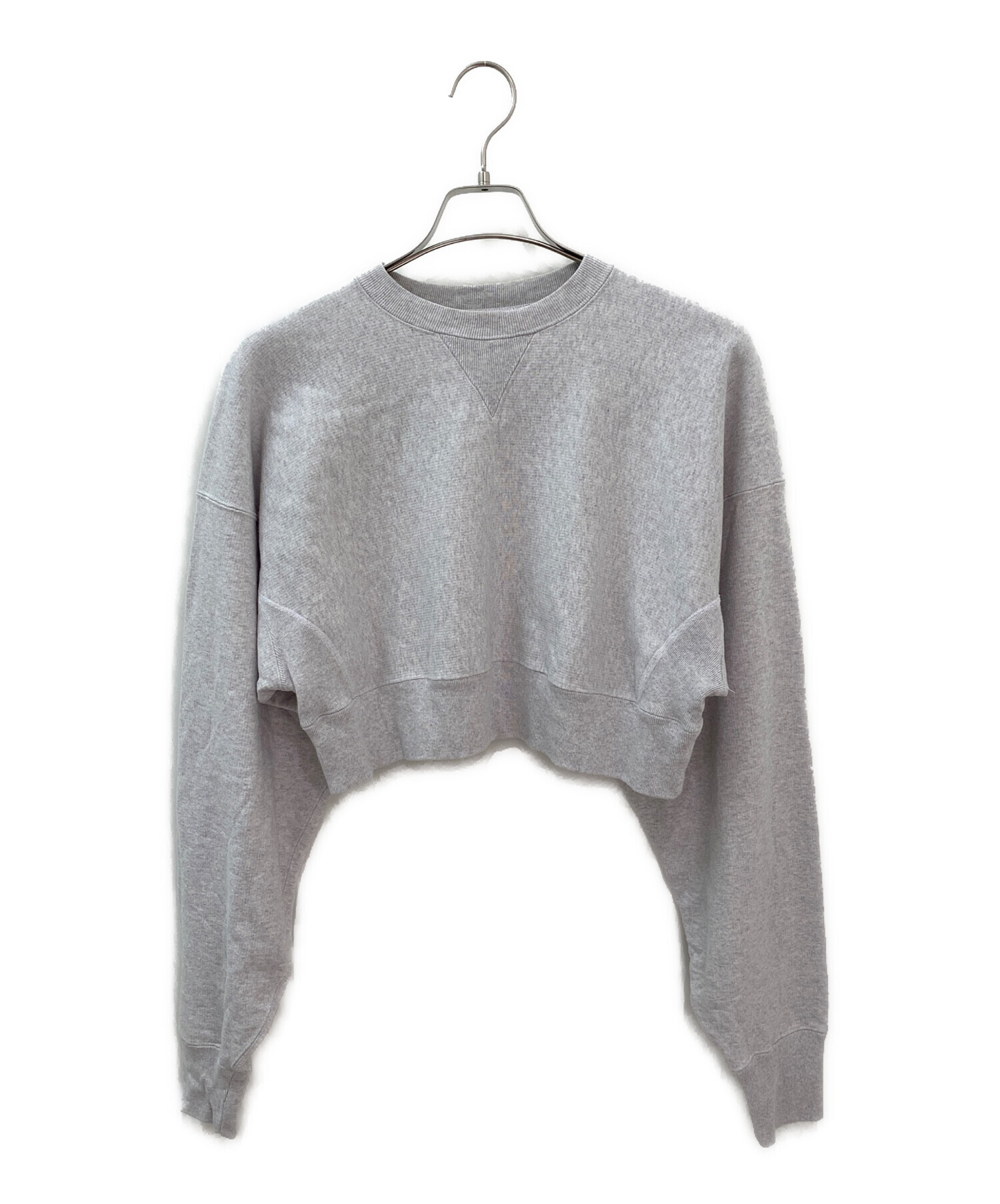 TODAYFUL Cropped Sweat Pullover ライトグレー