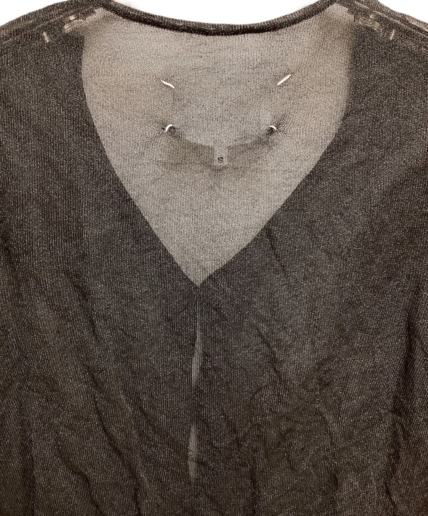 中古・古着通販】Maison Margiela (メゾンマルジェラ) Sheer cardigan  