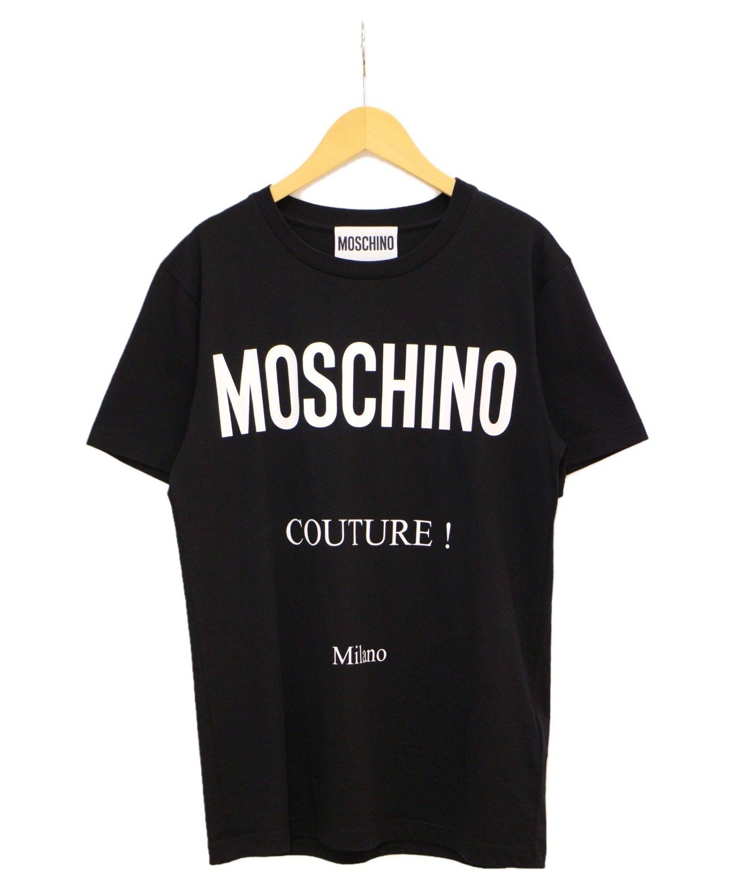 □46/ MOSCHINO COUTURE! モスキーノ ロゴ Tシャツ - Tシャツ