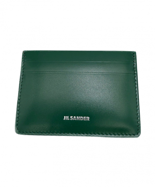 中古・古着通販】JIL SANDER (ジルサンダー) カードケース グリーン 