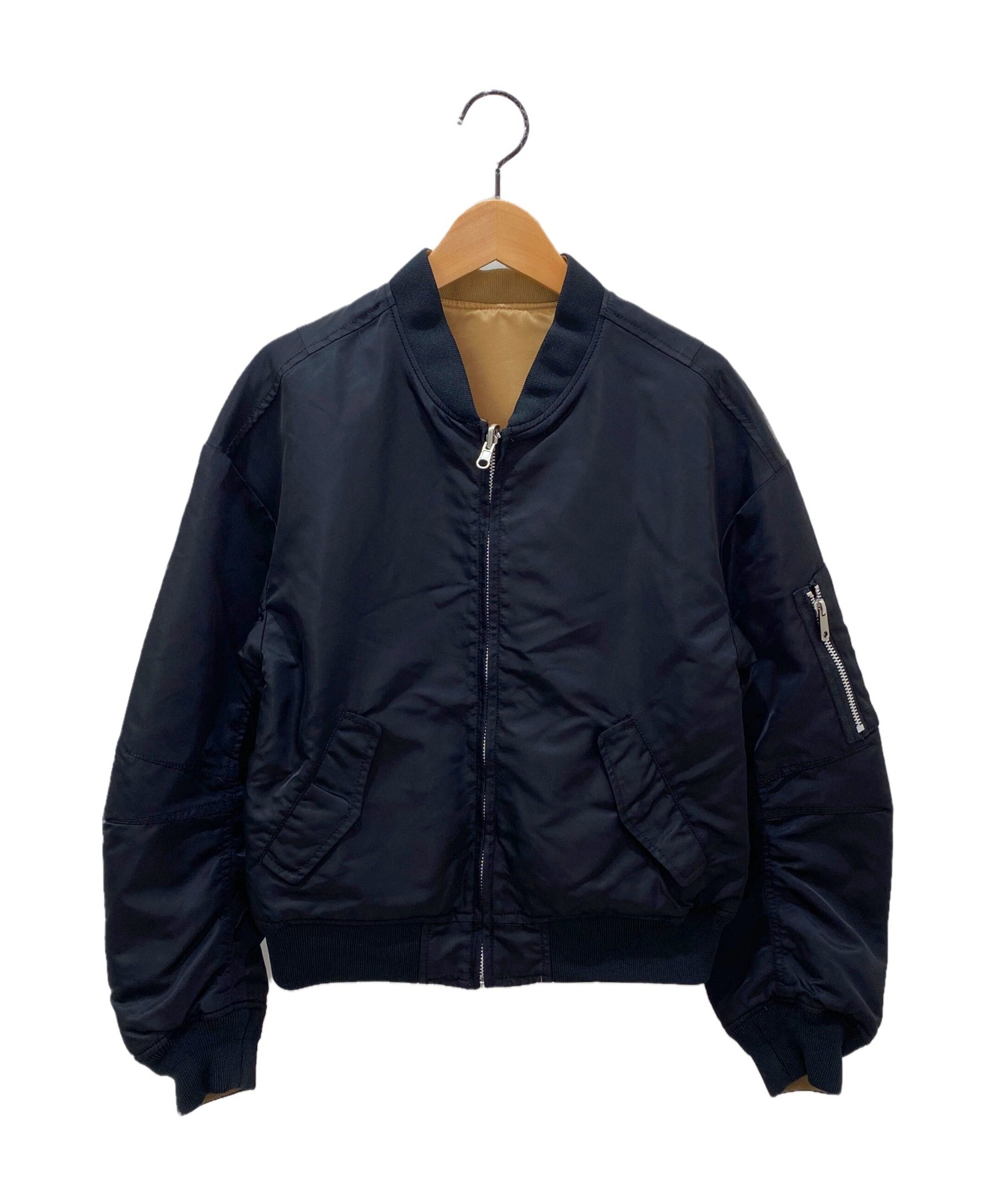 UNITED TOKYO (ユナイテッドトウキョウ) リバーシブルMA-1ジャケット ブラック サイズ:1