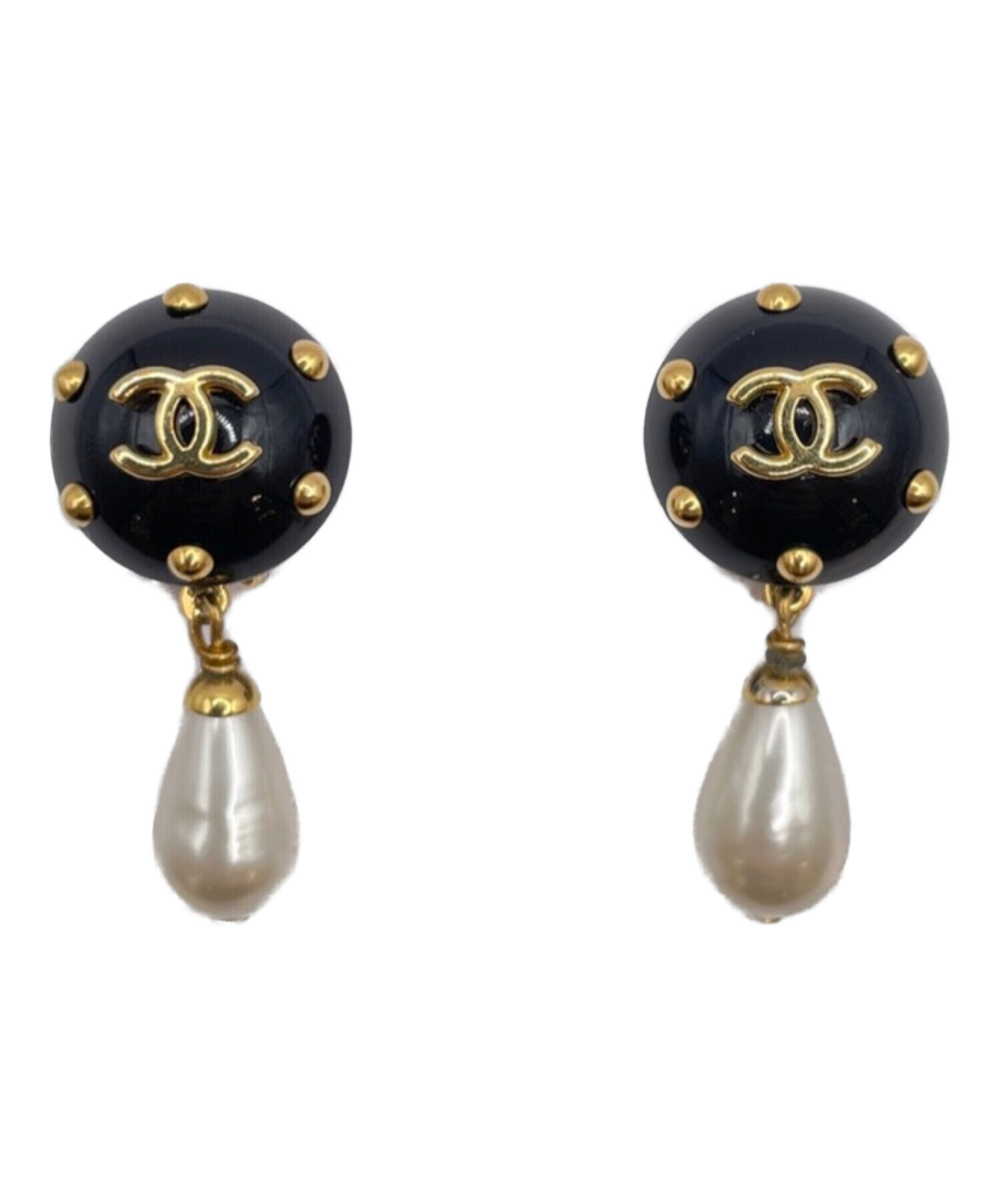 中古・古着通販】CHANEL (シャネル) スイングパールイヤリング 