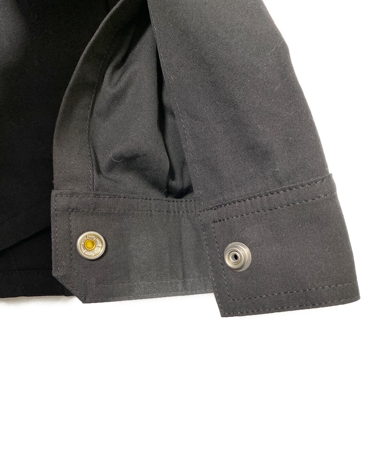 RICK OWENS (リックオウエンス) Buttoned Embroidered Shirt ブラック サイズ:48