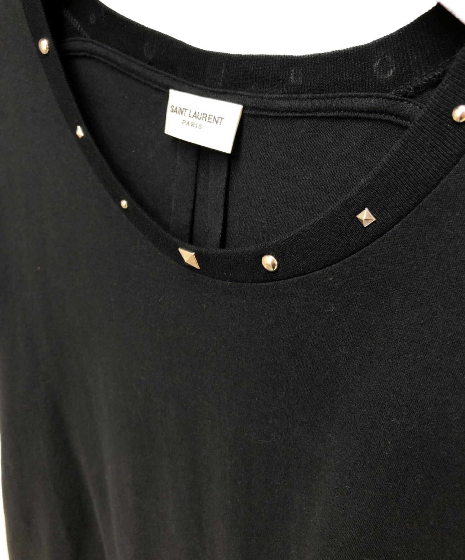 中古・古着通販】Saint Laurent Paris (サンローランパリ) スタッズT 