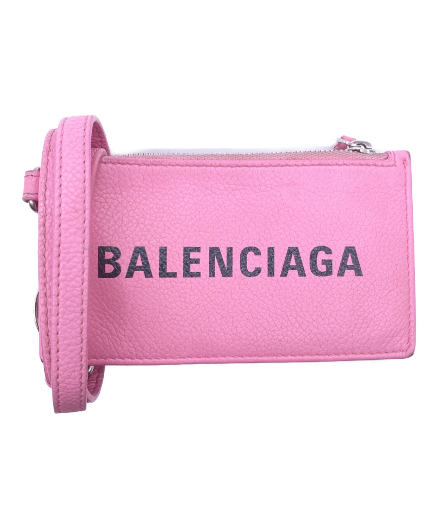 BALENCIAGA (バレンシアガ) カードケース ピンク サイズ:-