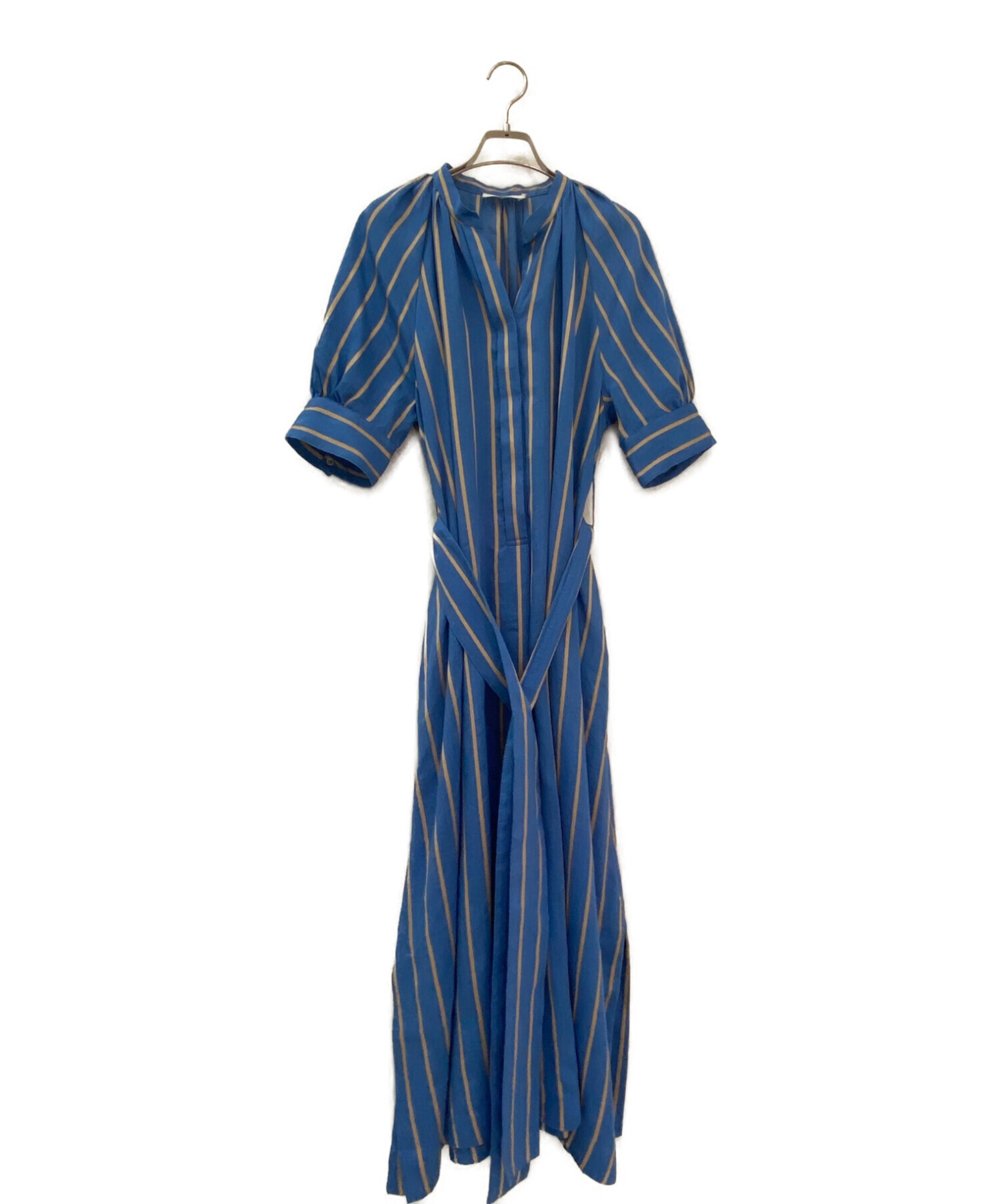 エブール ebure ネイビー ロングワンピース ebure｜エブールの通販