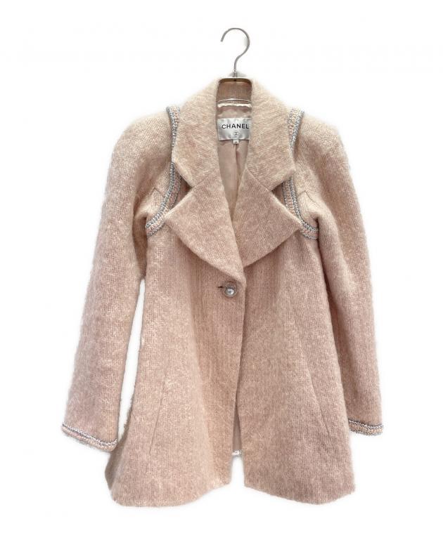 中古・古着通販】CHANEL (シャネル) モヘアツイードジャケット 