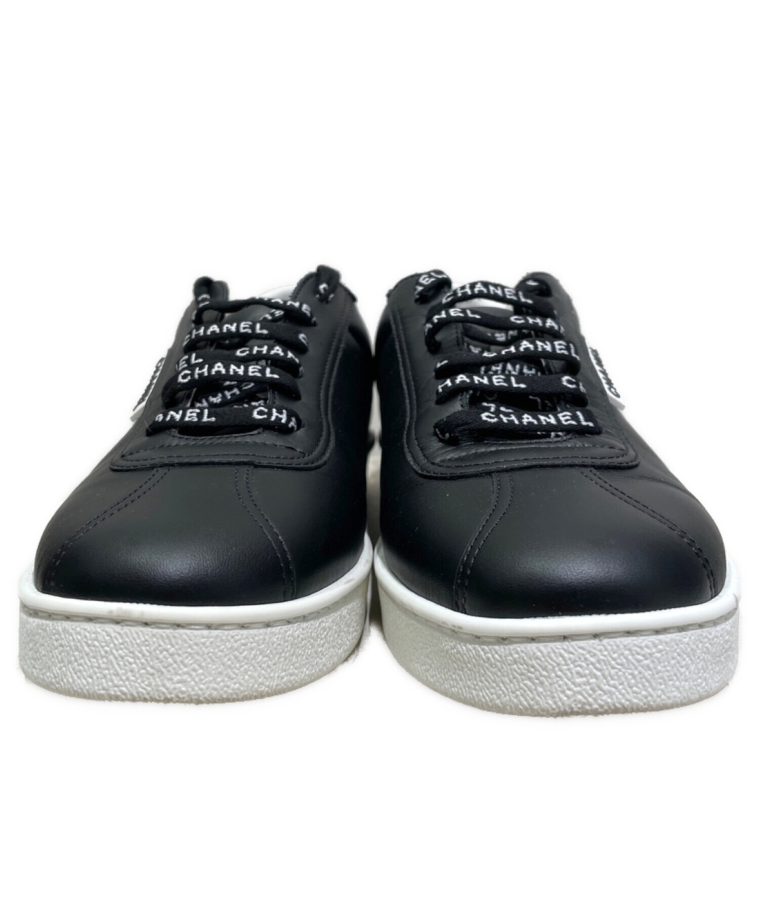 中古・古着通販】CHANEL (シャネル) ココマークスニーカー ブラック 