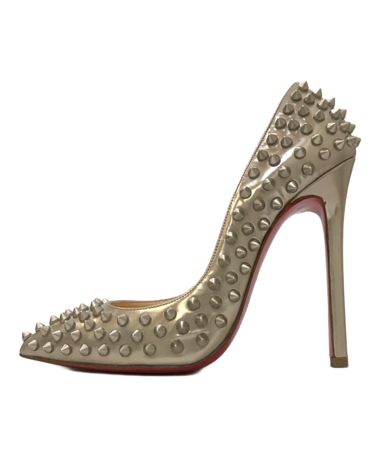 ルブタン スタッズ スパイク パンプス ハイヒール 37