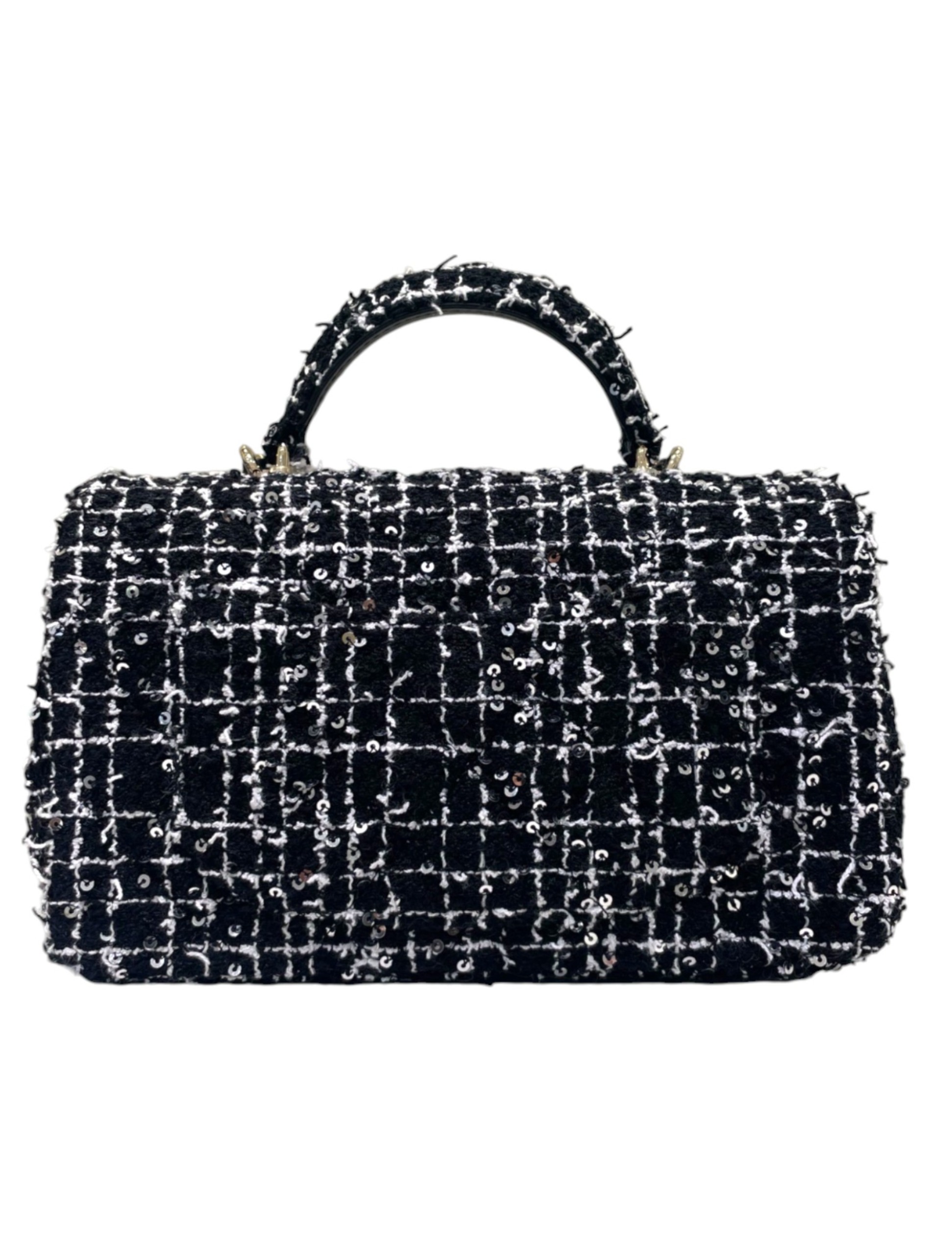 1円 未使用に近い Chanel シャネル ツイード ジャケット ココマーク 36  