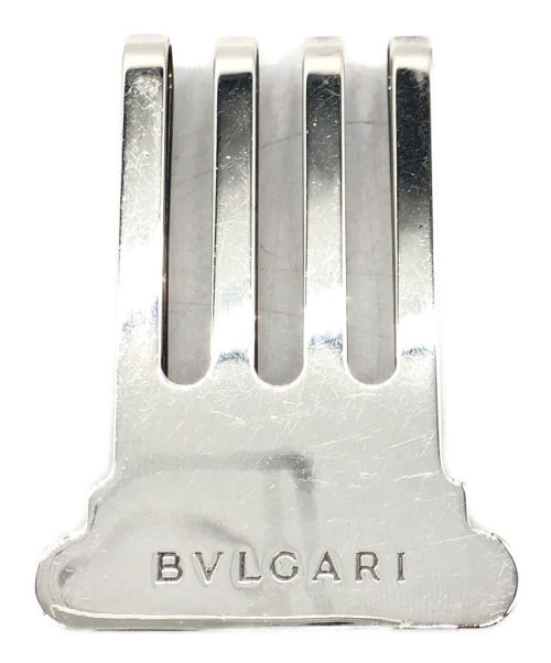 【匿名配送】BVLGARI ブルガリ マネークリップ シルバー ロゴ