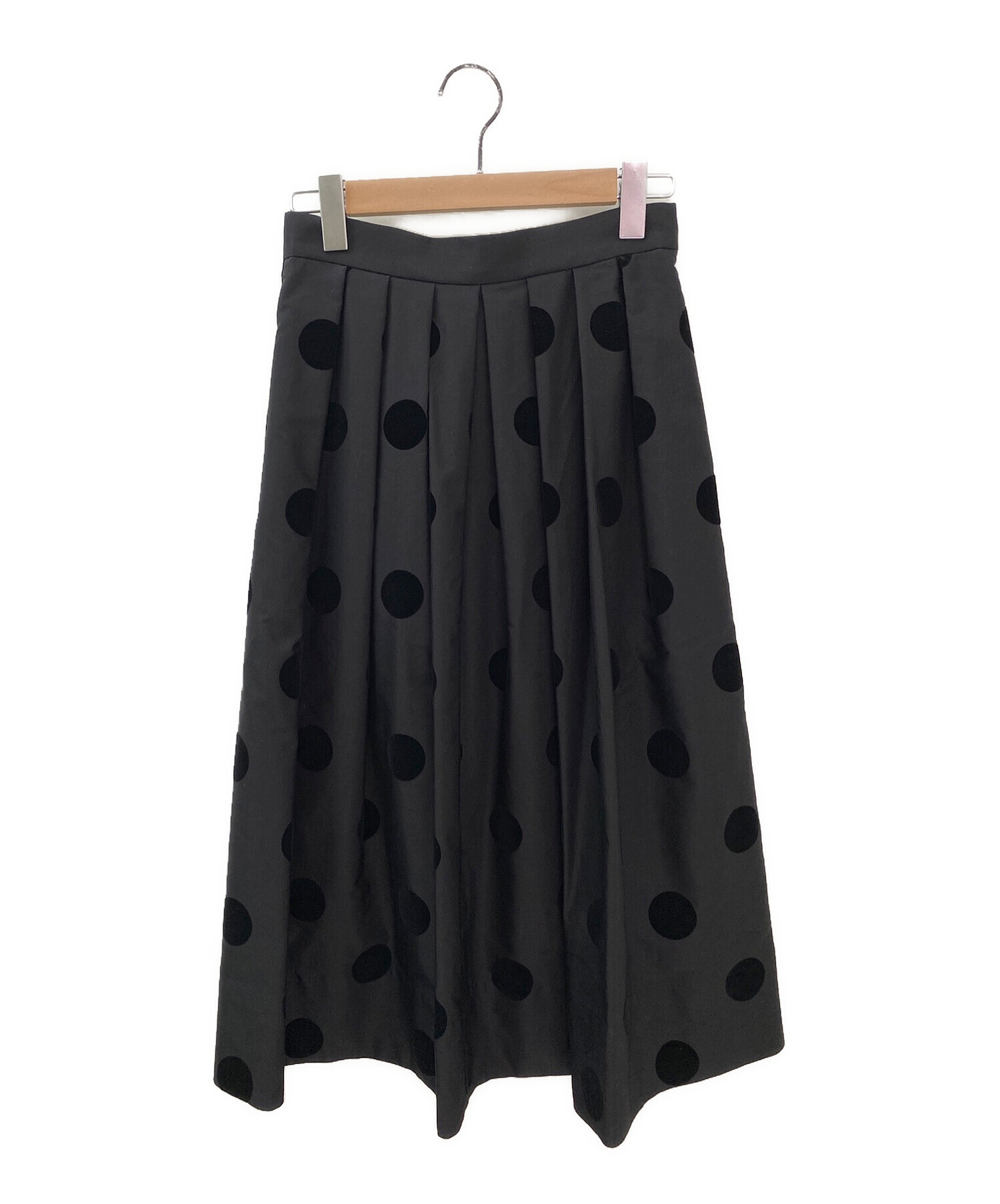 SHE Tokyo ブラックフレアスカート 36サイズ-