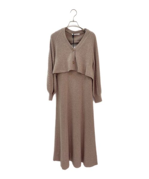 中古・古着通販】HER LIP TO (ハーリップトゥ) Back Ribbon Wool-Blend 