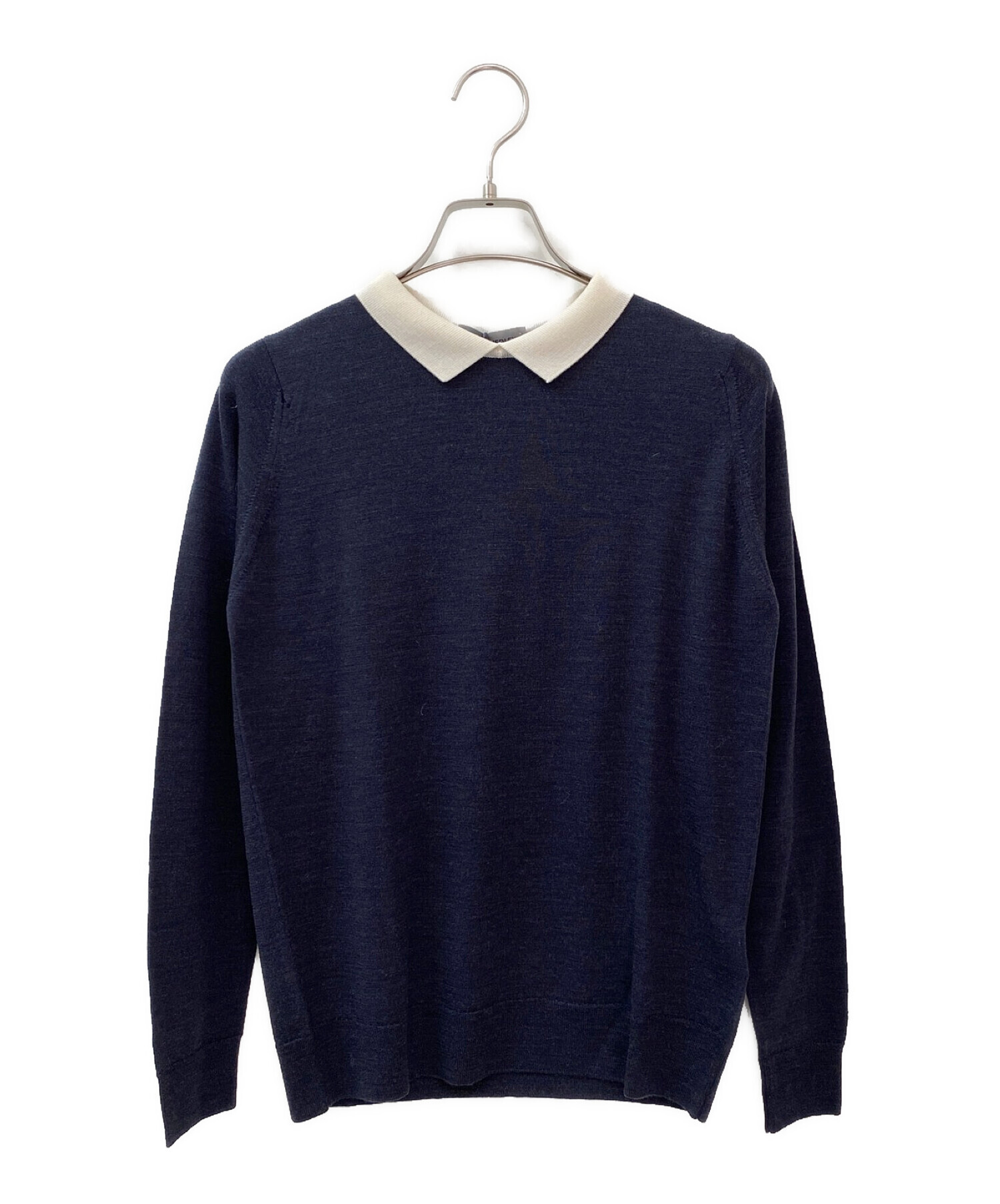 中古・古着通販】JOHN SMEDLEY (ジョンスメドレー) ニットポロシャツ 