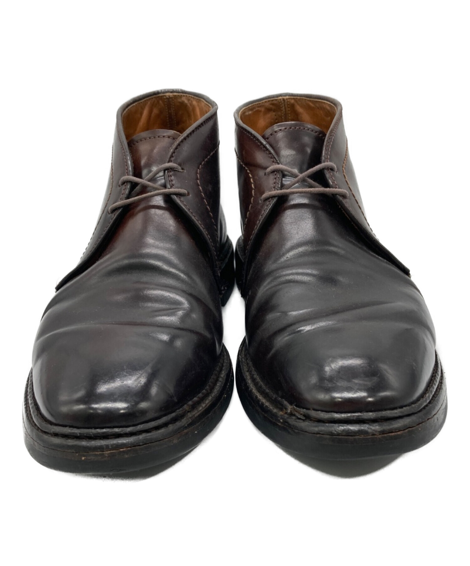 中古・古着通販】Alden (オールデン) チャッカブーツ ブラウン サイズ 