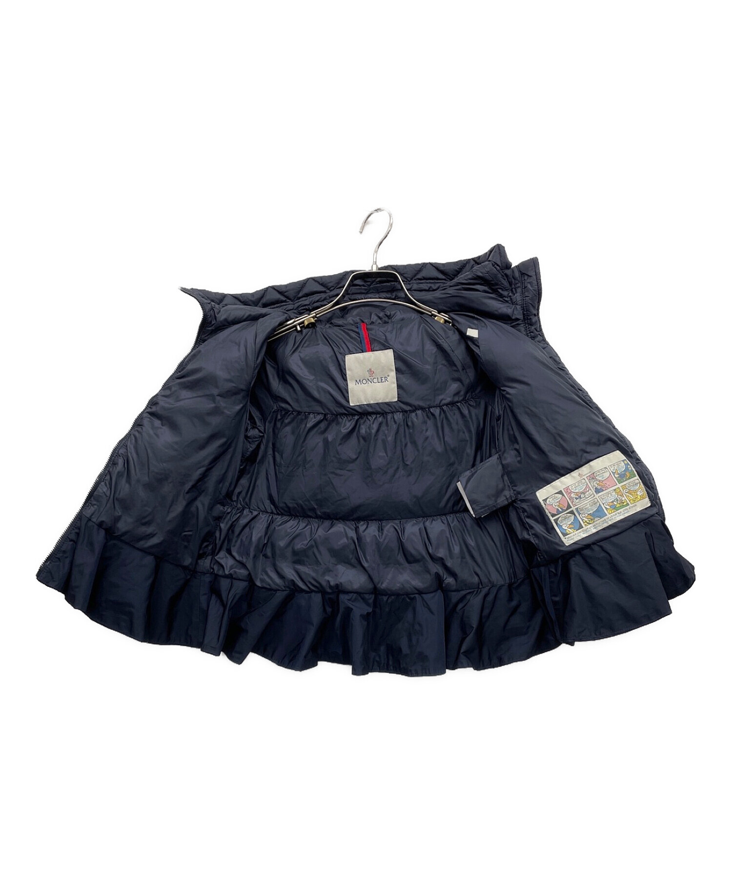 中古・古着通販】MONCLER (モンクレール) ダウンジャケット ネイビー  