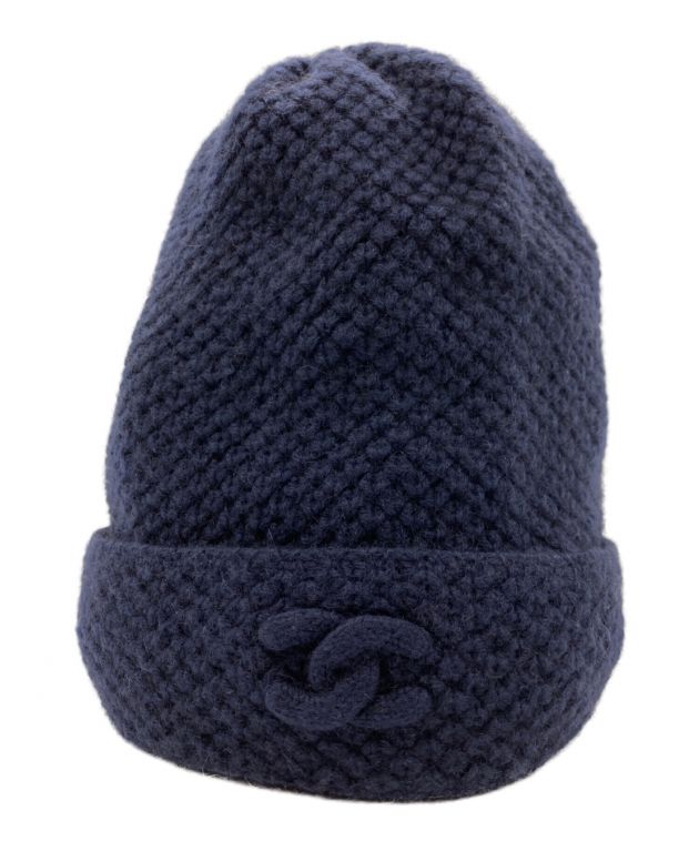 CHANELカシミアニット帽