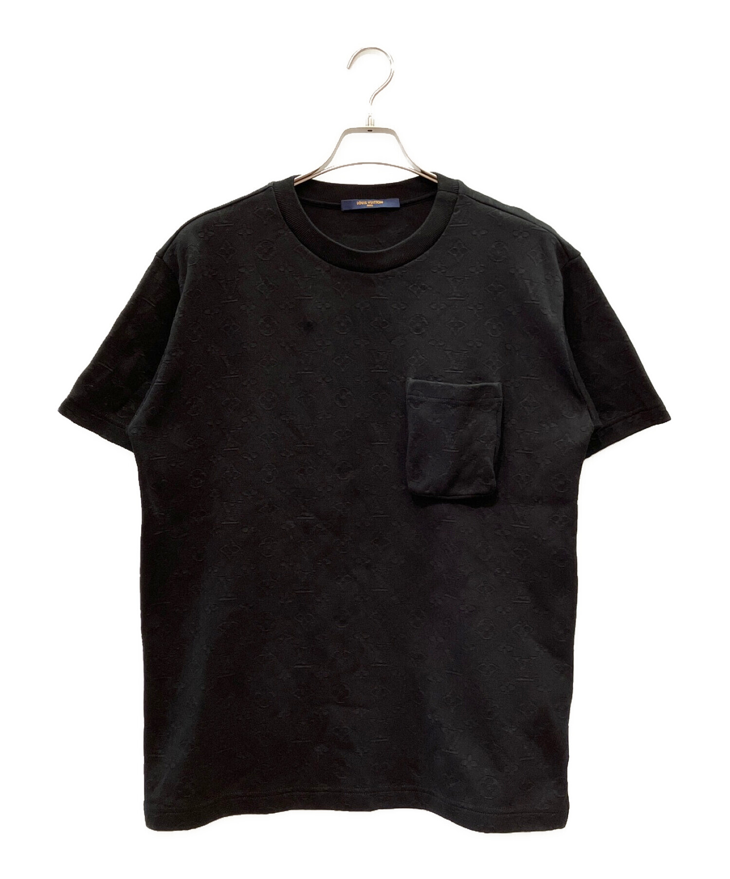 ルイヴィトン　モノグラムTシャツ黒M