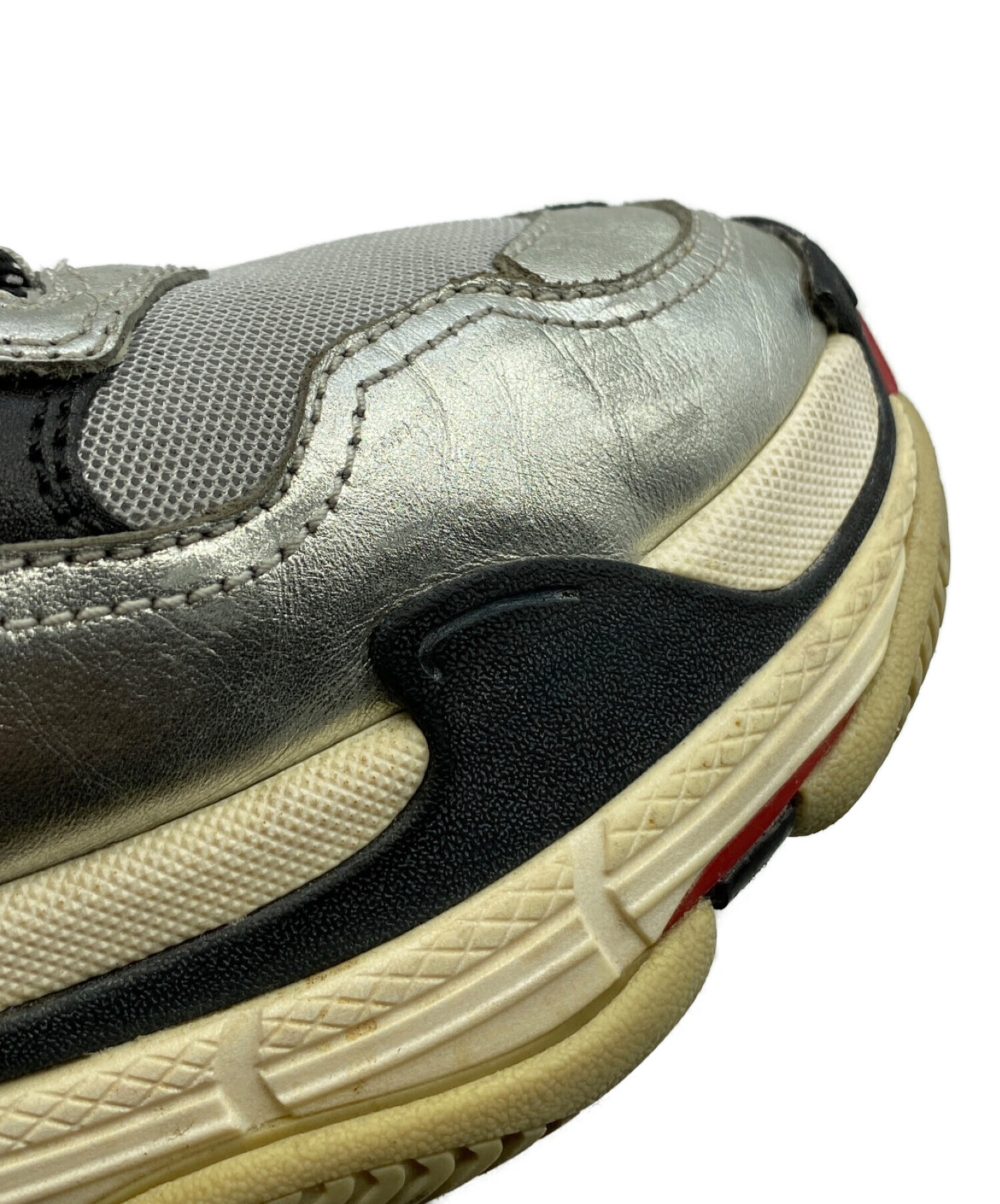 中古・古着通販】BALENCIAGA (バレンシアガ) TRIPLE S ホワイト 