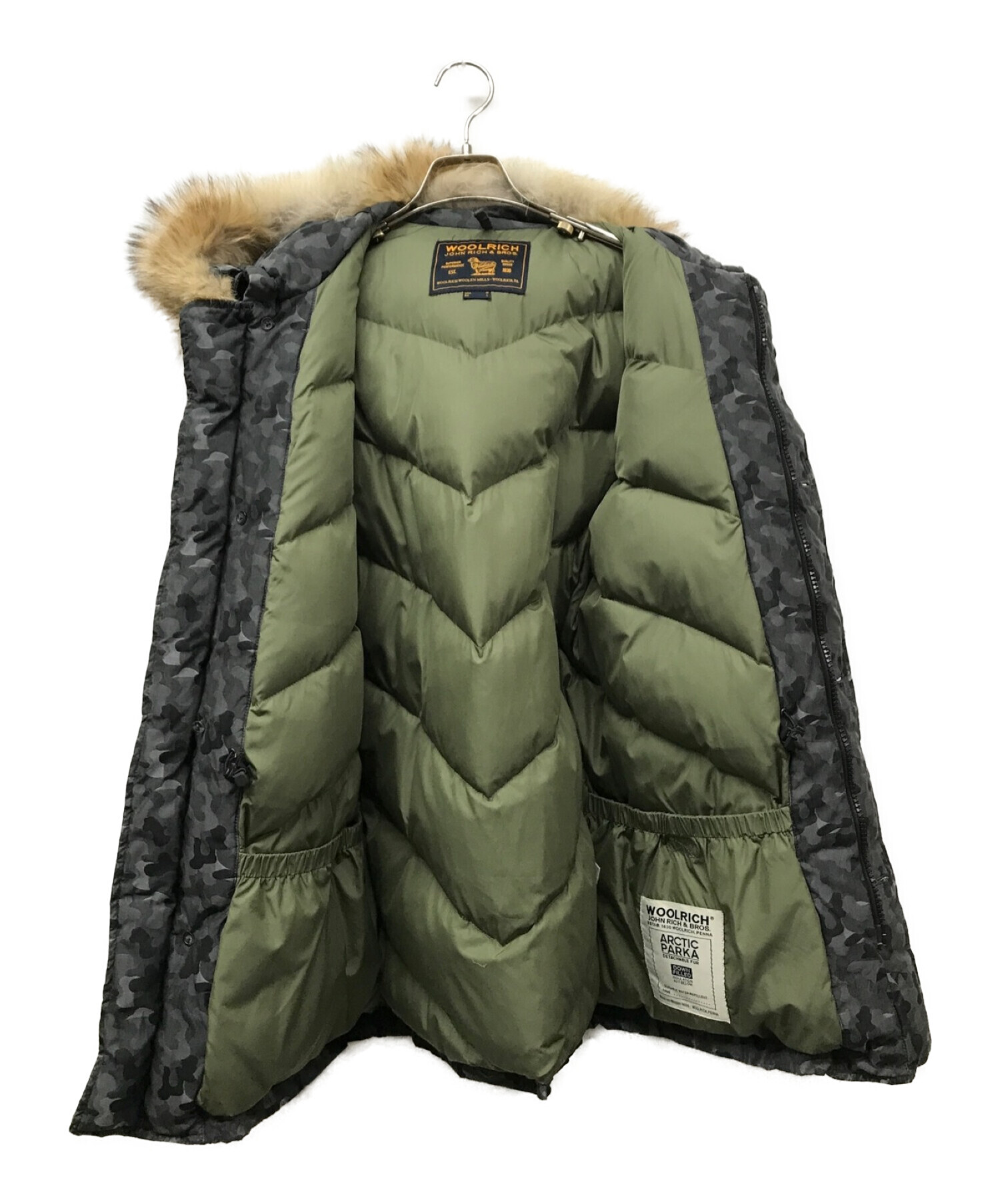 WOOLRICH ウールリッチ アークティックパーカ SIZE M カナダ製 印象深く