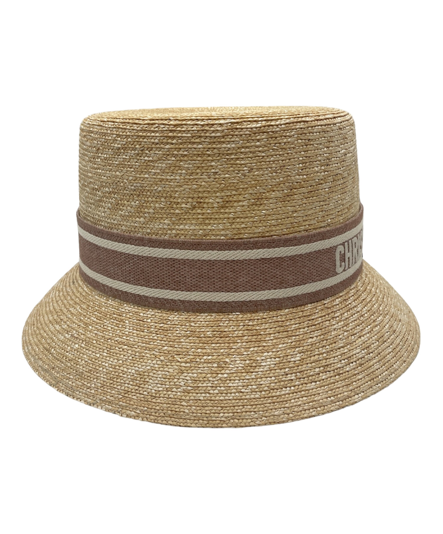 新品未使用 CHRISTIAN DIOR ストローハット 中古・古着通販】Christian 