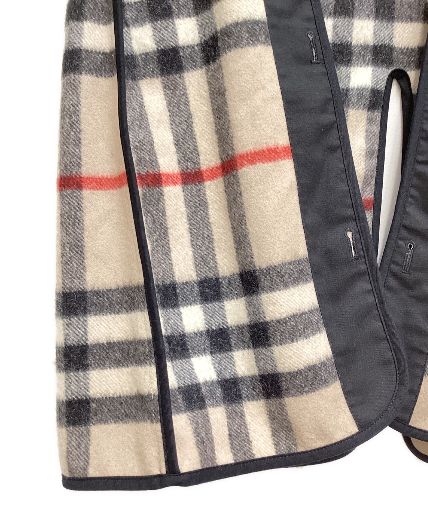 中古・古着通販】BURBERRY (バーバリー) ノバチェックライナーベスト 