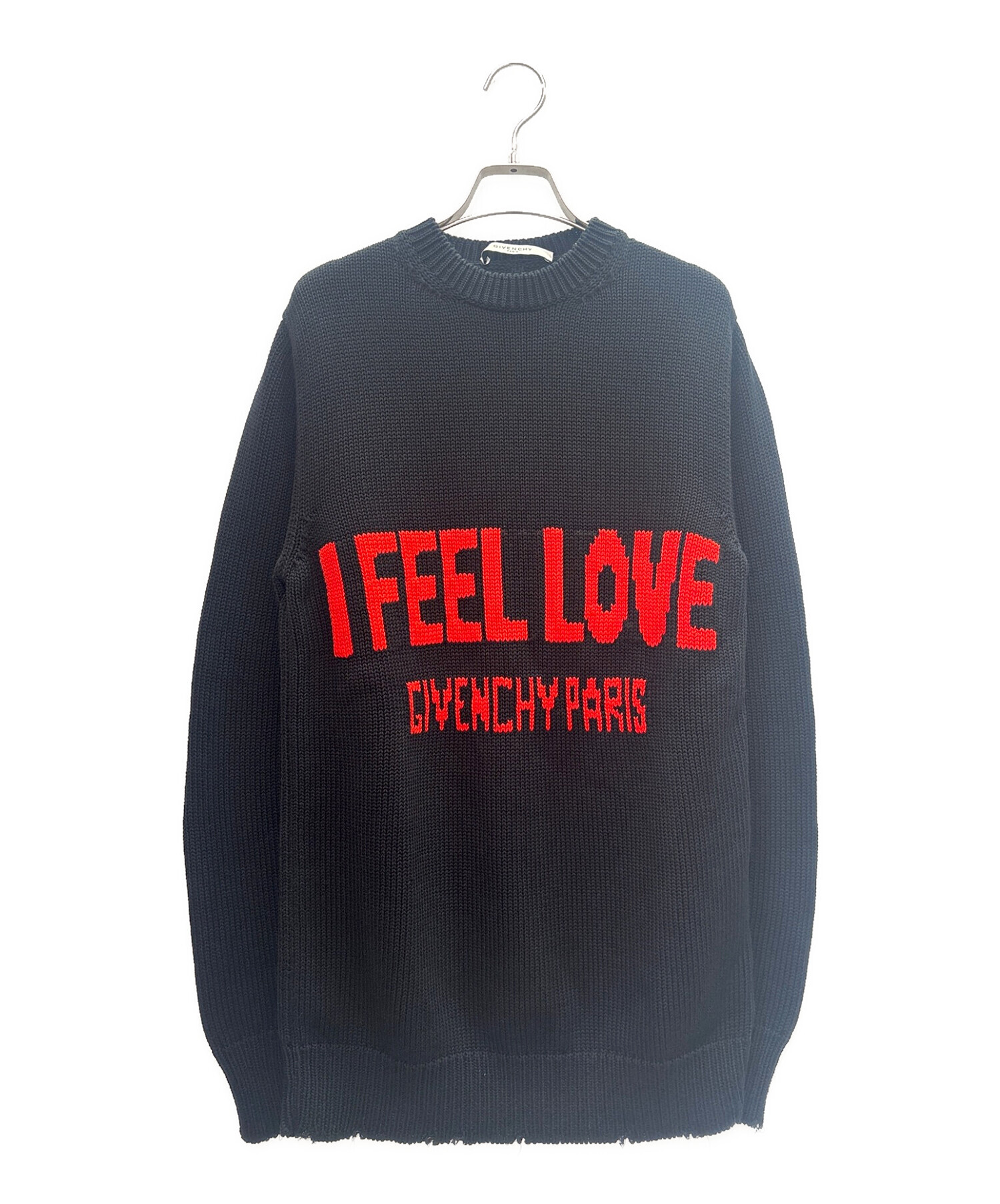 中古・古着通販】GIVENCHY (ジバンシィ) I Feel Love Sweater ロゴ 