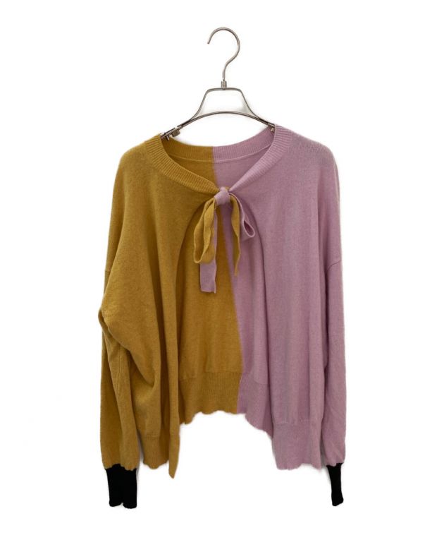 中古・古着通販】MARNI (マルニ) カシミヤバックオープンニット ピンク 