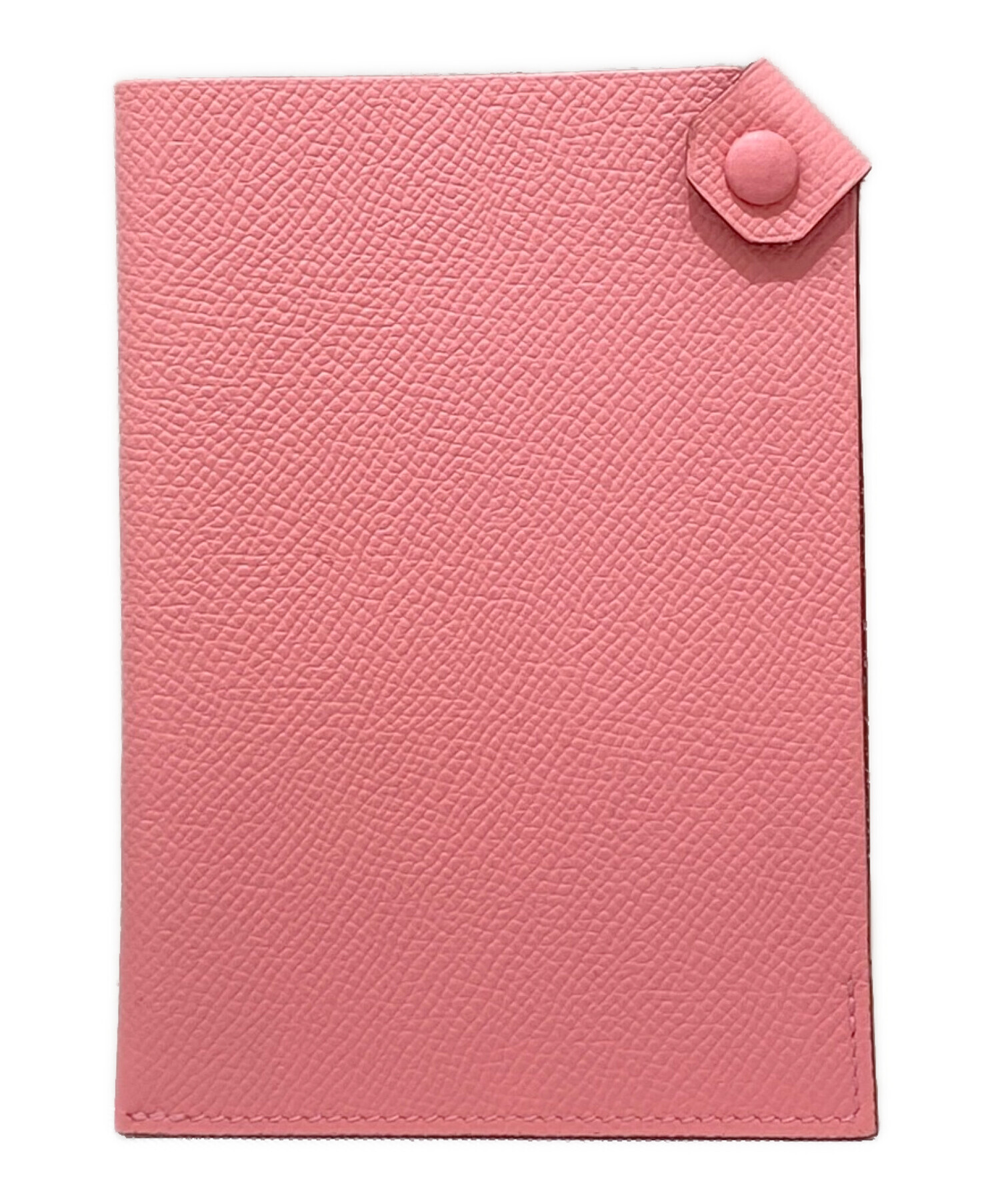 美品】HERMES エルメス タルマック パスポートケース ピンク  