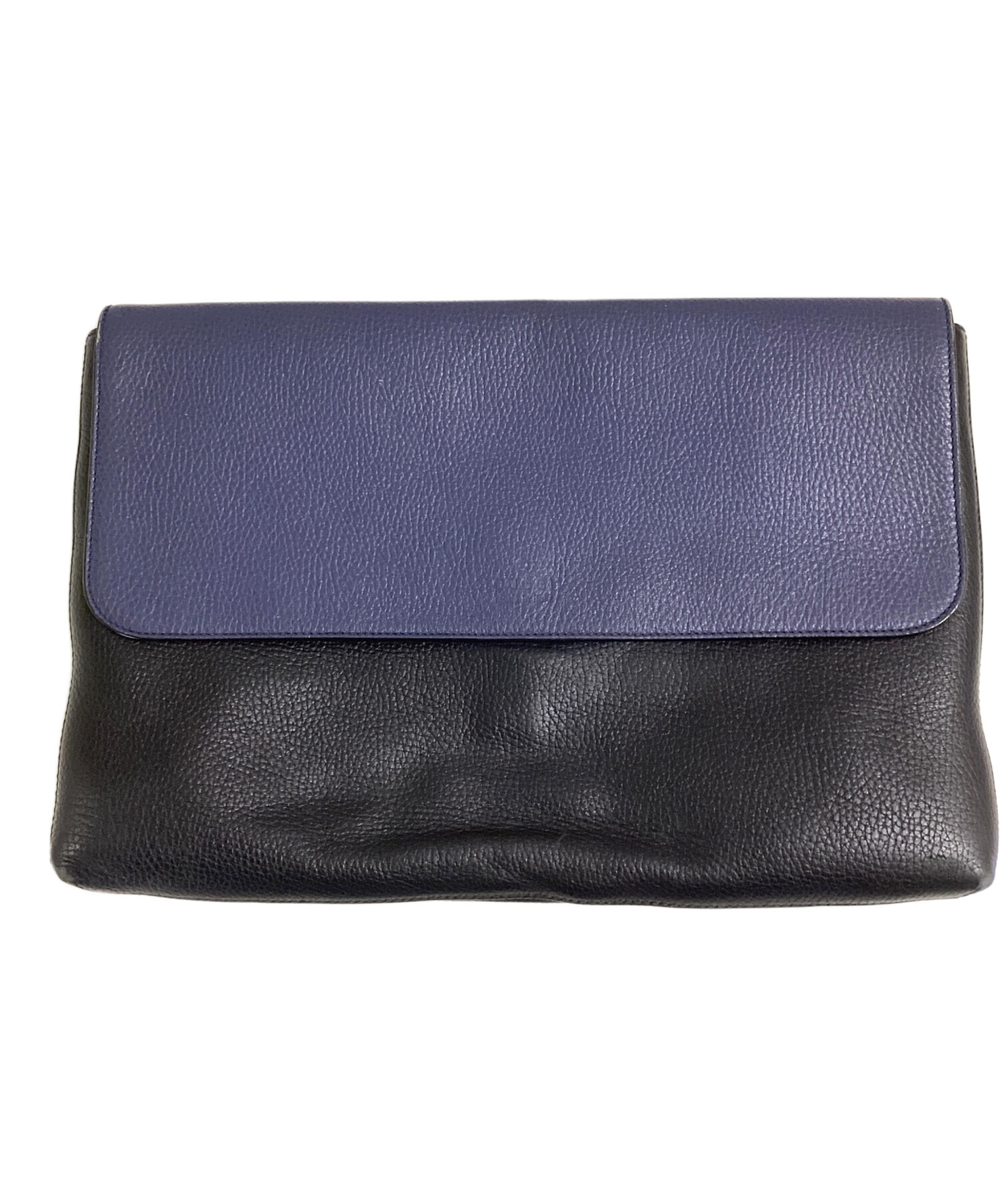 中古・古着通販】GUCCI (グッチ) クラッチバッグ ネイビー×ブラック 