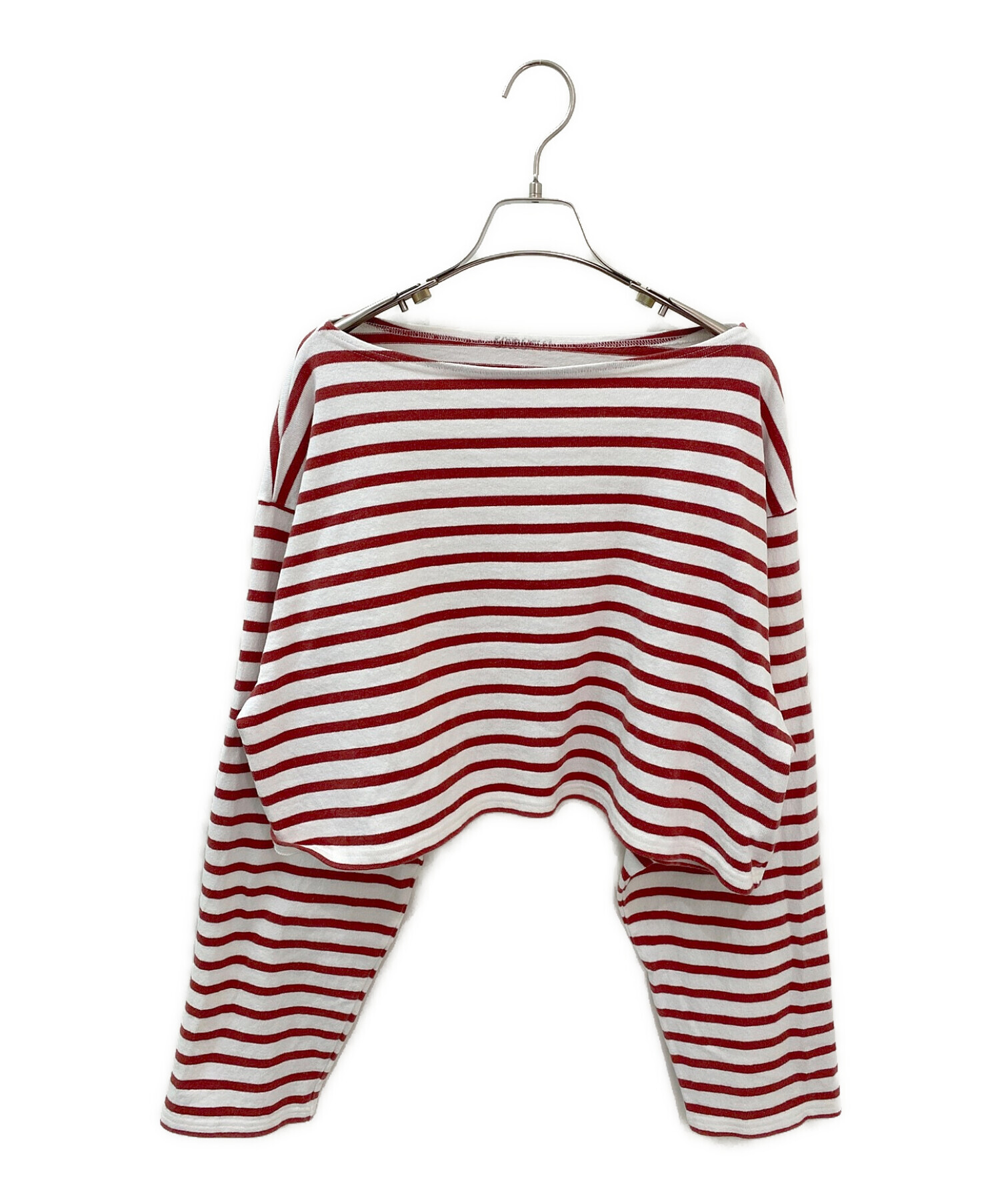 中古・古着通販】GOOD GRIEF! (グッドグリーフ) SHORT BORDER TOP 