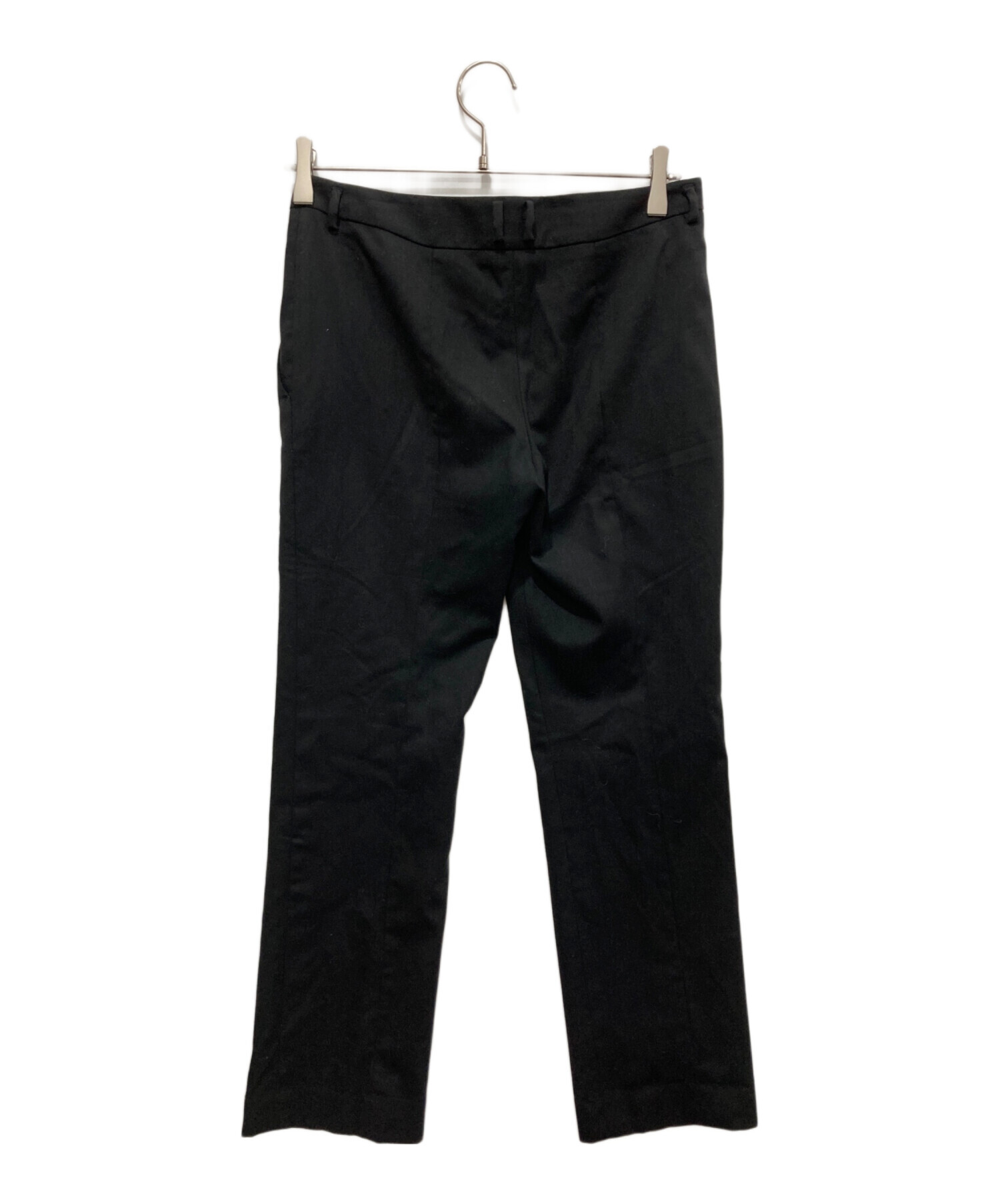 中古・古着通販】JIL SANDER (ジルサンダー) ウールパンツ ブラック  