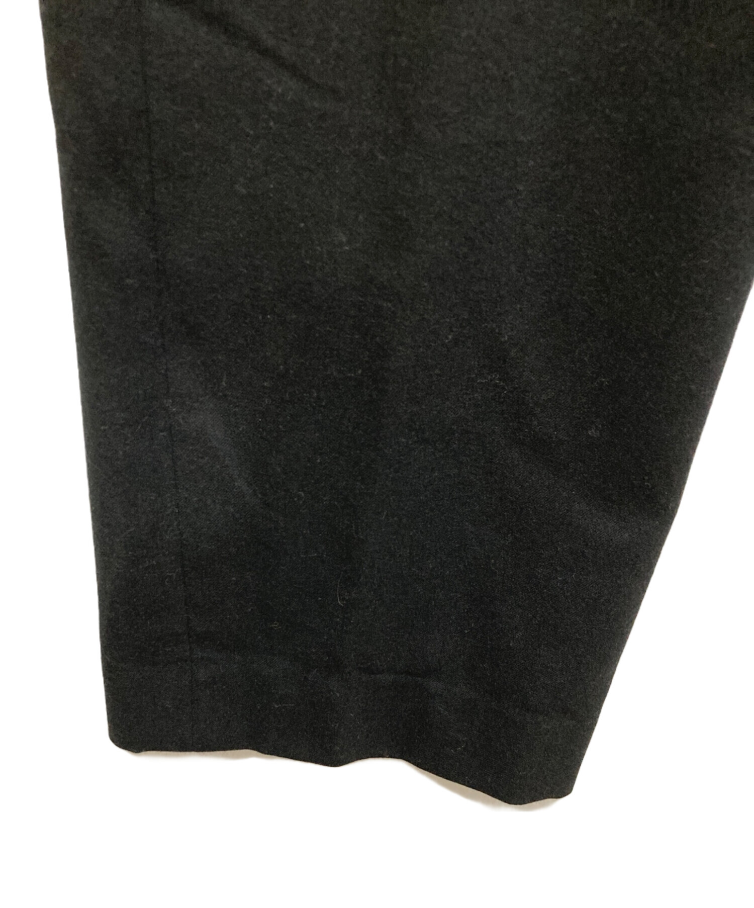 中古・古着通販】JIL SANDER (ジルサンダー) ウールパンツ ブラック  