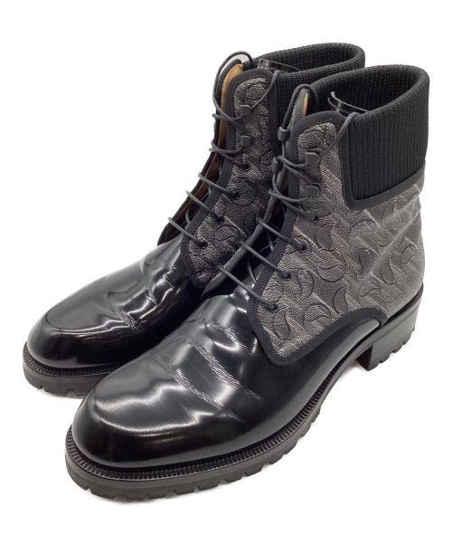 未使用 クリスチャンルブタン ムートンブーツ 35.5 CHAMPIGNON 未使用 クリスチャンルブタン ムートンブーツ 35.5 CHAMPIGNON