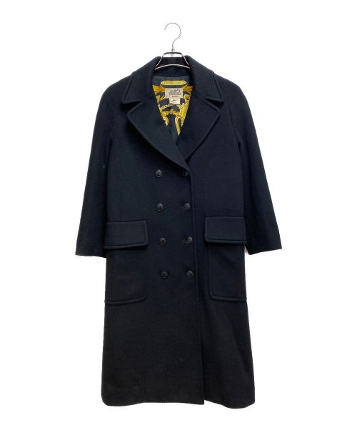 エルメス コート クルードセル カシミヤ ブラウン #34 06-7104 【中古  
