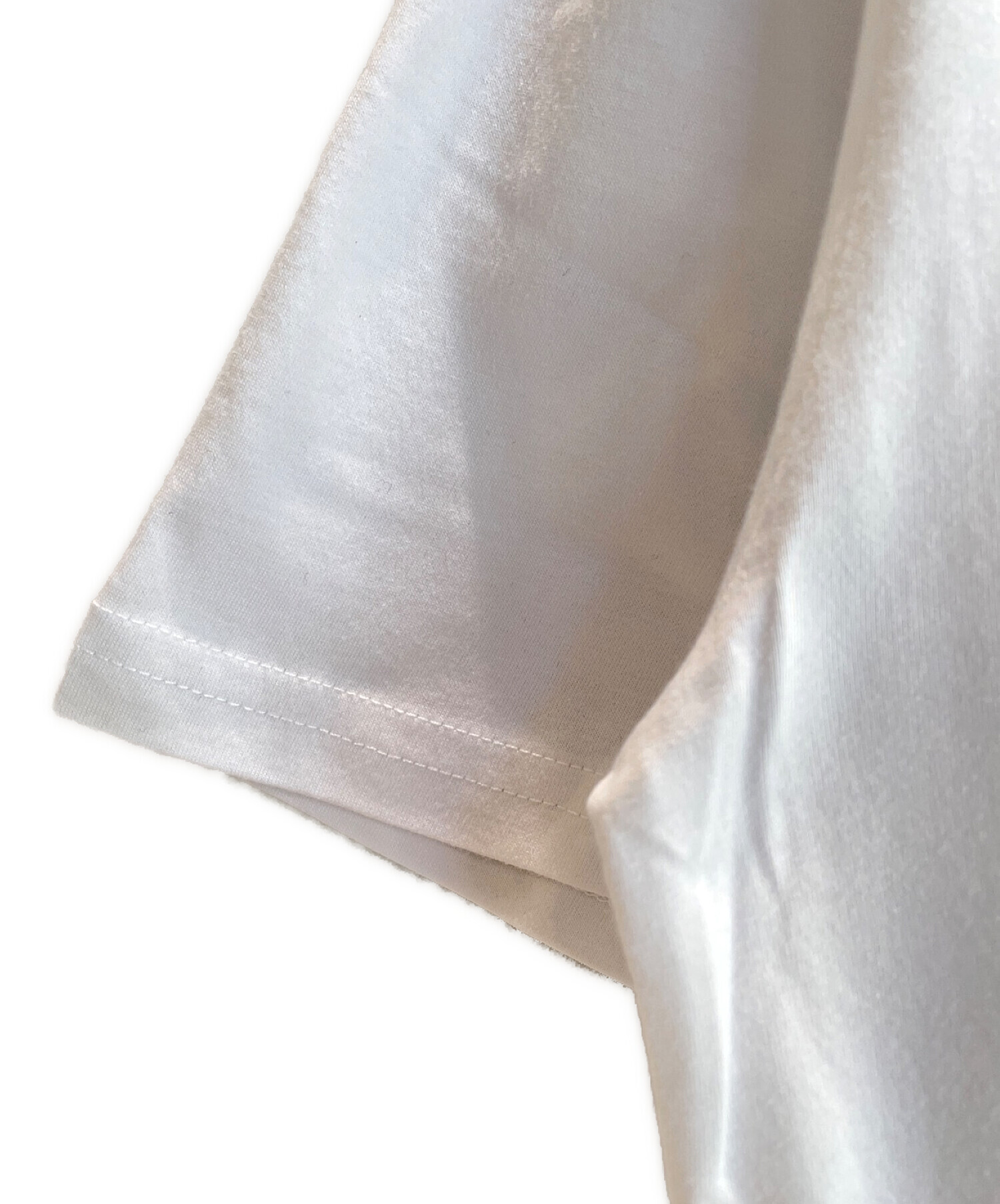 DIOR HOMME (ディオール オム) ビジターパッチ 半袖Ｔシャツ ホワイト サイズ:S 未使用品
