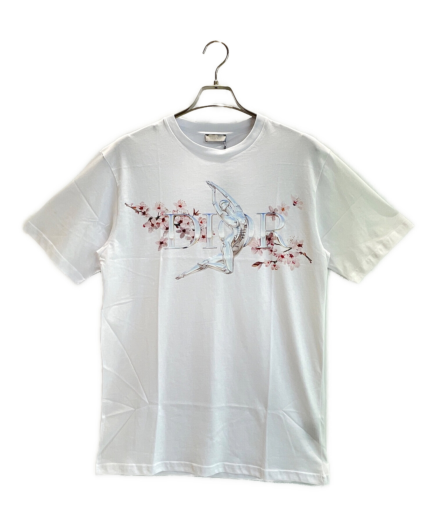 Dior Homme×空山基 (ディオール オム ソラヤマ ハジメ) セクシーロボットプリントTシャツ ホワイト サイズ:S 未使用品
