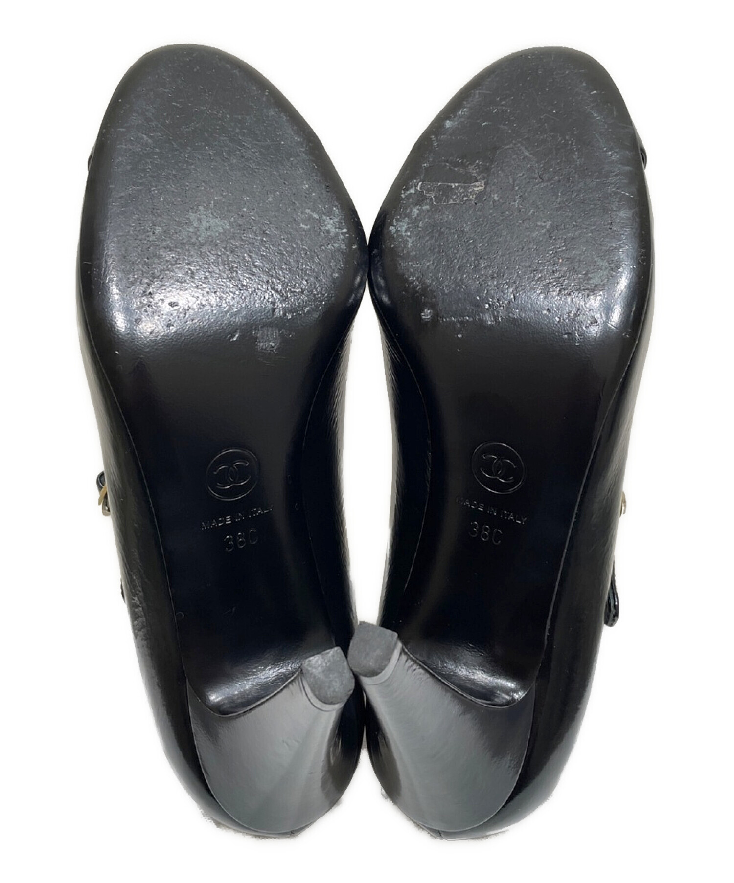CHANEL COCOマーク パンプス pumps size 38