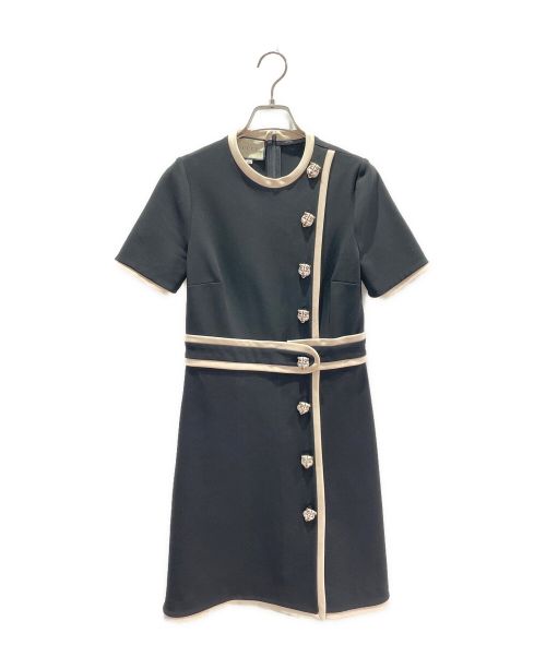 中古・古着通販】GUCCI (グッチ) タイガーボタンビスコース 