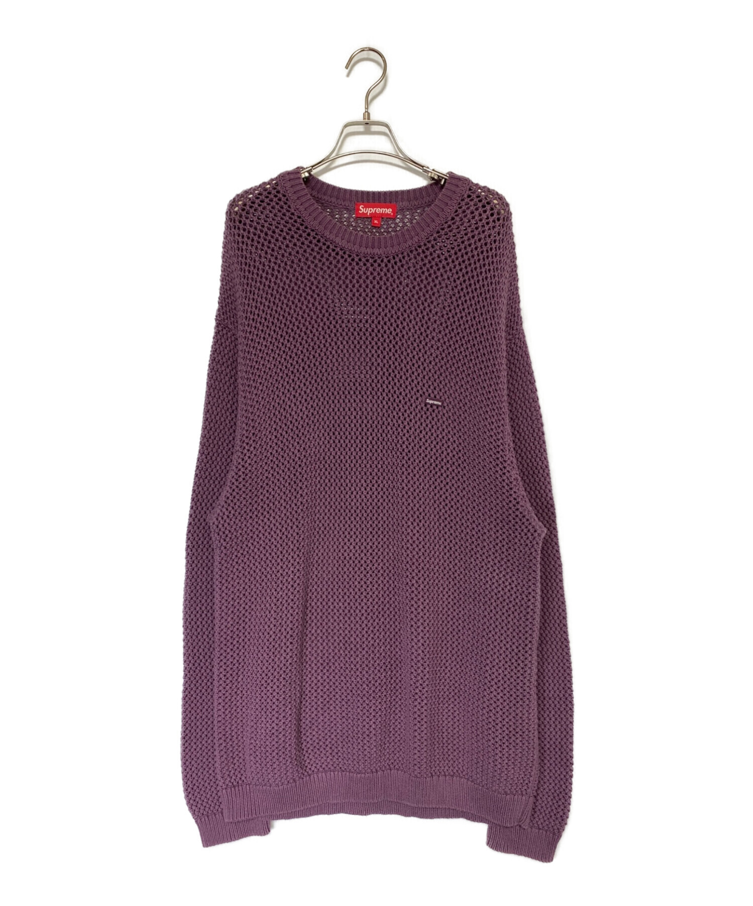 SUPREME (シュプリーム) Open Knit Small Box Sweater サイズ:XL