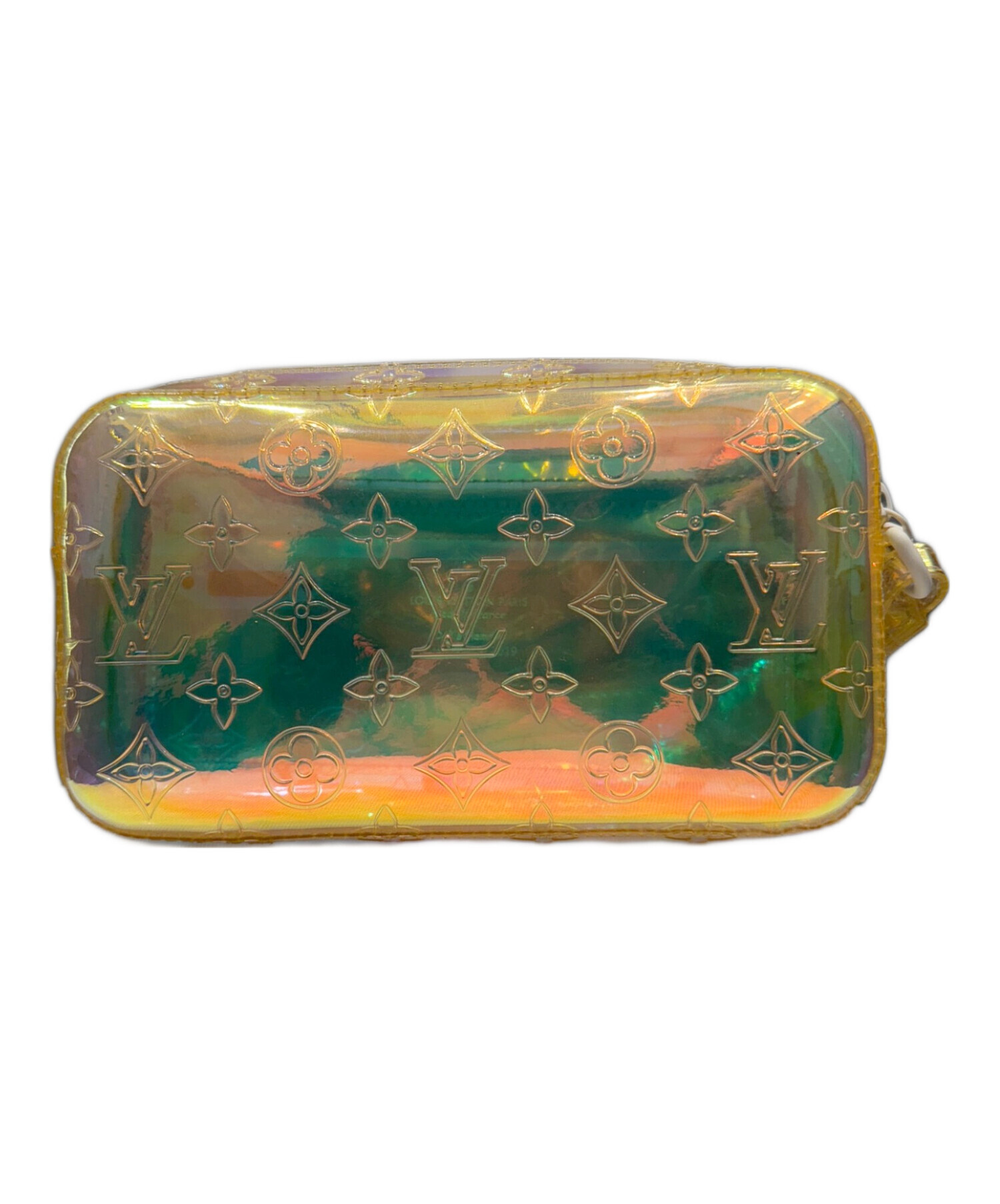 ヴォルガ 55261 モノグラム プリズム vuitton ヴィトン ヴァージル 美品 LOUIS VUITTON ポシェット・ヴォルガ ヴァージル 限定品 M55261