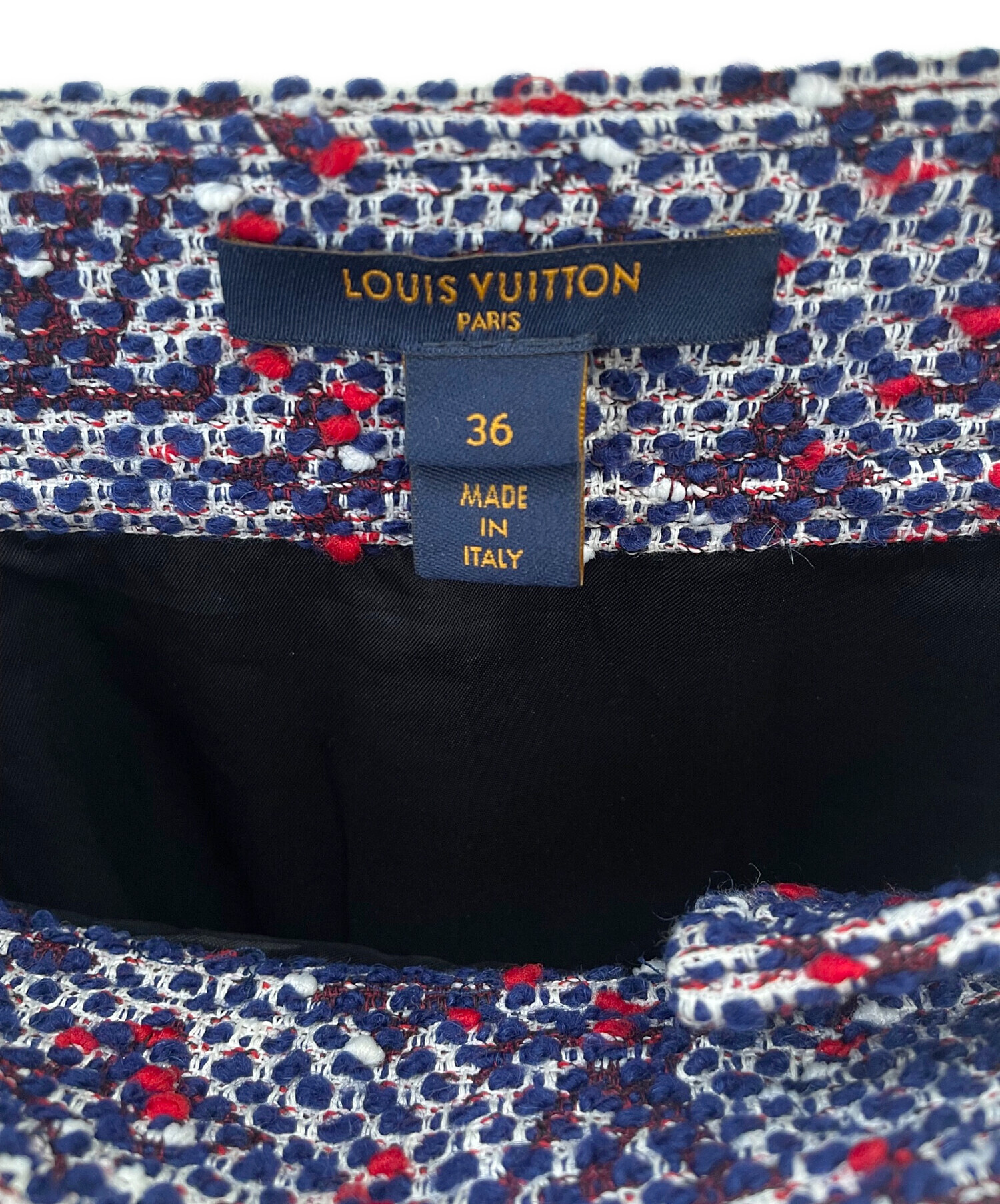 中古・古着通販】LOUIS VUITTON (ルイ ヴィトン) ツイードスカート  